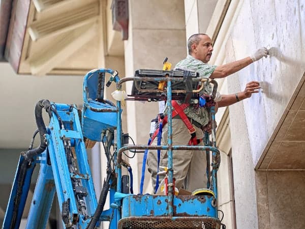 James Thomas Stone is providing stone repair and cleaning services.