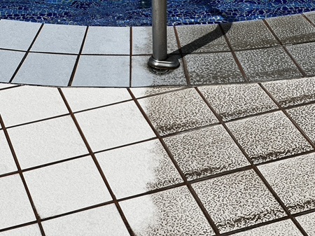Pool Deck Resurface, Clean & Seal