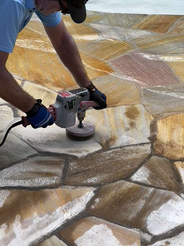 spot cleaning quartzite stone
