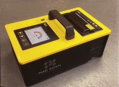 Coefficient testing machine