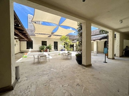 Palm Court resurfaced, clean and seal