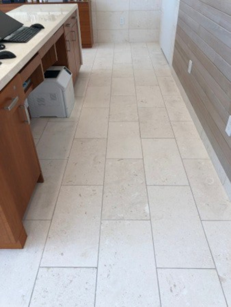 Resurfacing, clean and seal services completed for The Ritz-Carlton Spa, Waikiki.