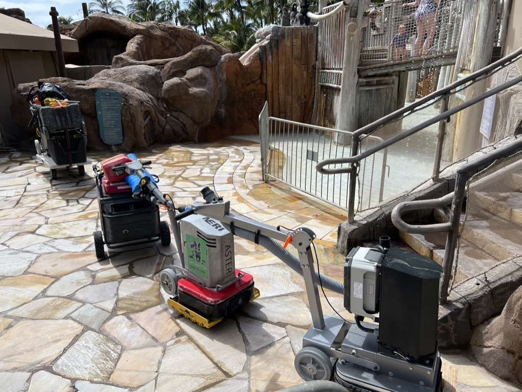aulani completed with machines