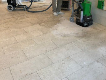 The Ritz-Carlton Spa, Waikiki, resurfacing tone floor.